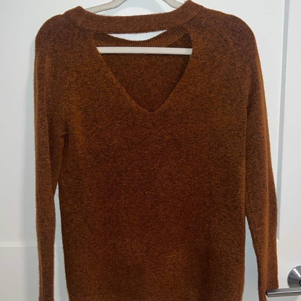 Loft sweater - brown - medium petite - Picture 3 of 7